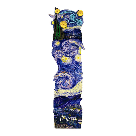 Van Gogh Starry Night Quilling Bookmark
