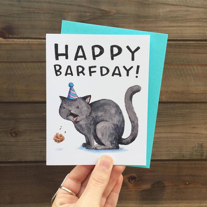 Happy Barf-day Card