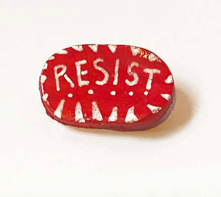 We the People Pins: Resist