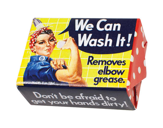 Rosie the Riveter Novelty Soap