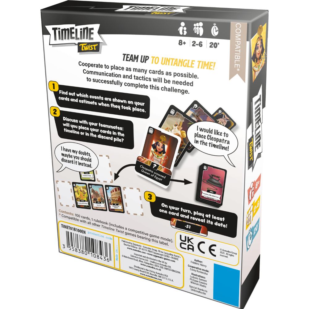 Timeline Twist Game – Allport Editions