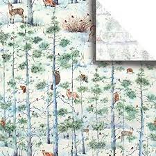 Snowy Woodland Tissue Paper