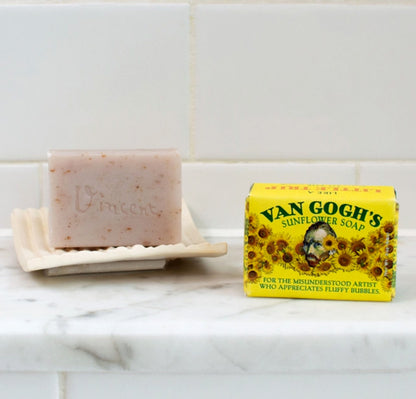 Van Gogh Sunflower Mini Novelty Soap