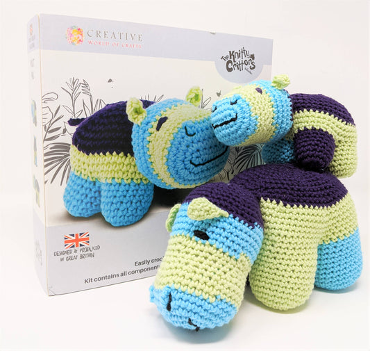 Paisley the Potamas Knitty Critters Crochet Kit