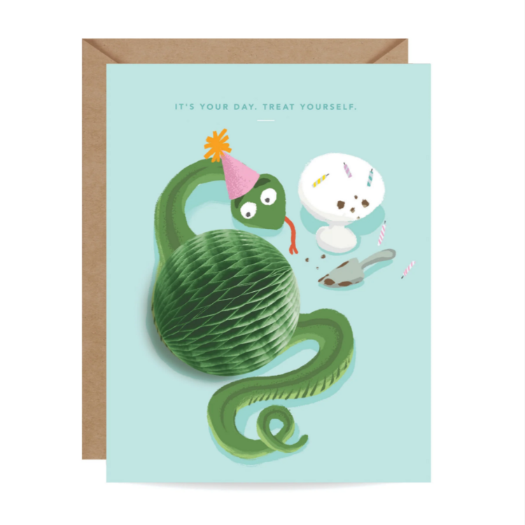 Snake Pop-Up Card