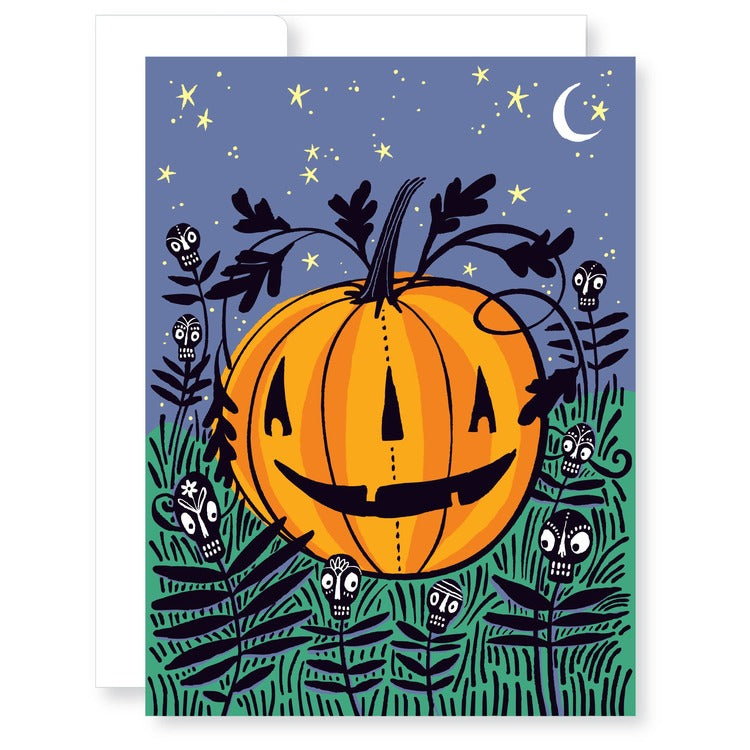Pumpkin Patch Halloween Card