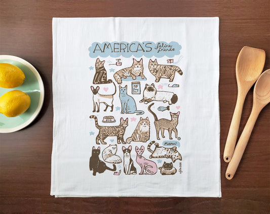 Cats - America's Feline Friends Towel