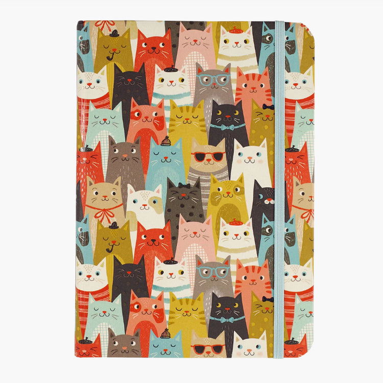 Cats Colorful Hardcover Journal