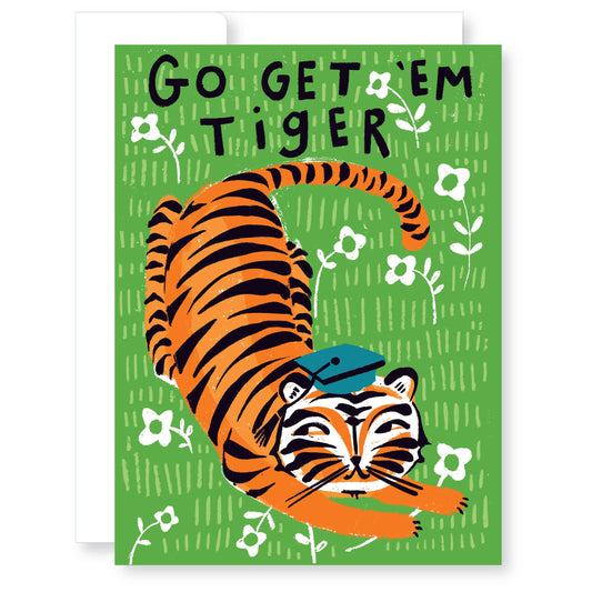 Tiger Graduation Card