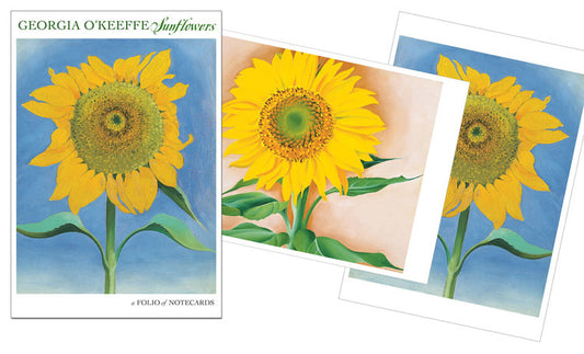 Georgia O'Keeffe Sunflowers Card Folio