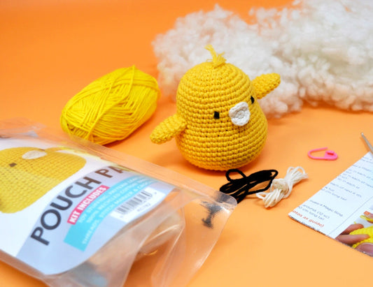 Colin the Chicken Knitty Critters Crochet Kit