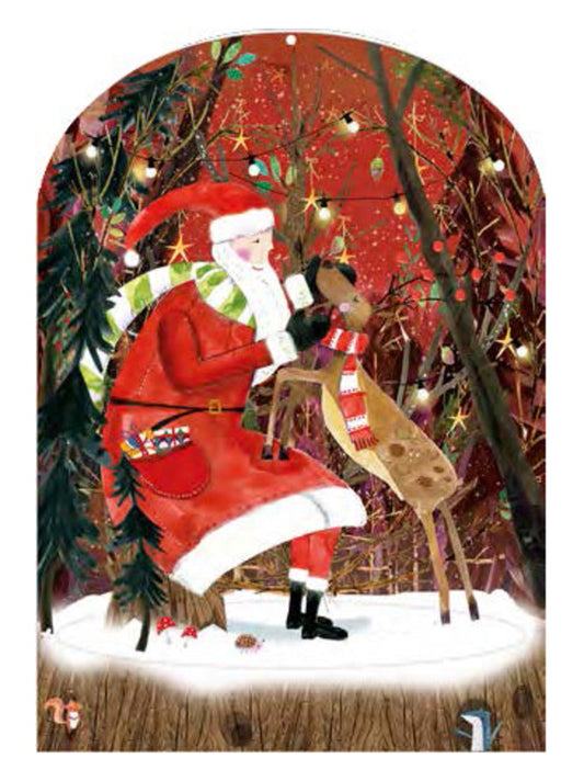 Santa Forest Large Advent Calendar