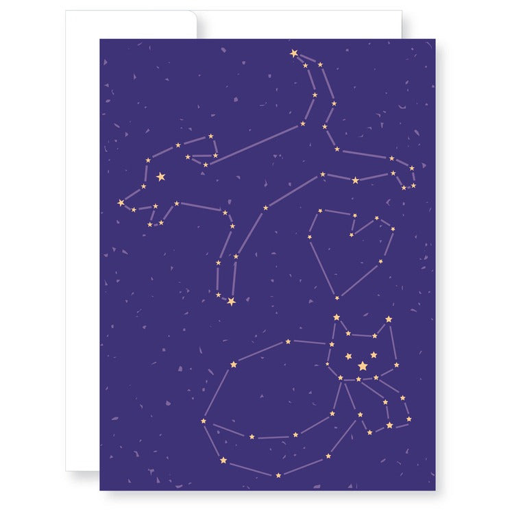 Constellation Pet Sympathy Card