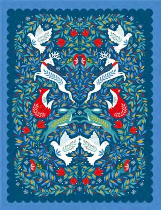 Folk Animals Large Advent Calendar