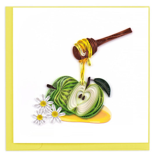 Apple and Honey Quilling Card
