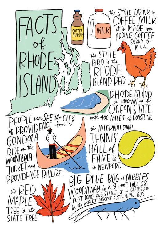 State Facts: Rhode Island Card