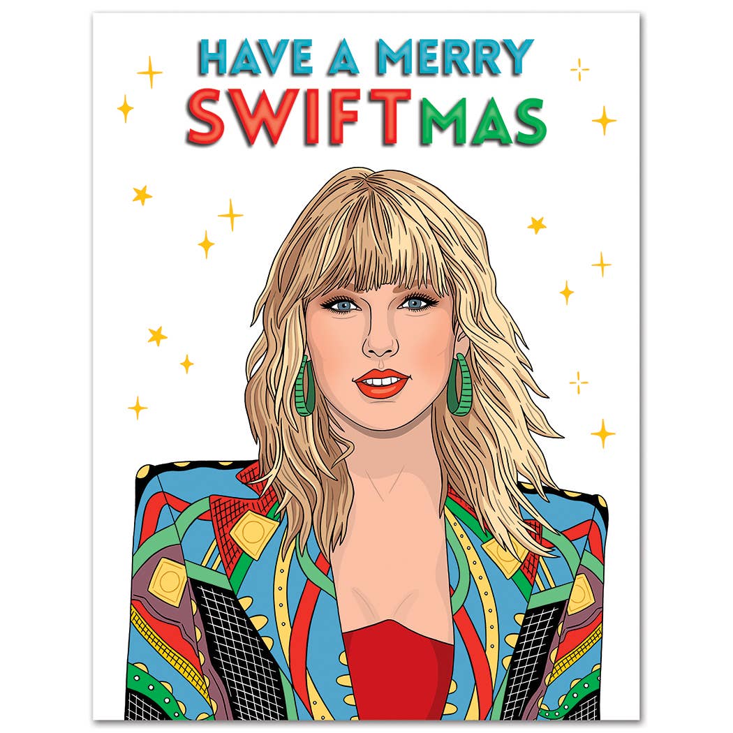 Taylor Merry Swift-mas Christmas Card