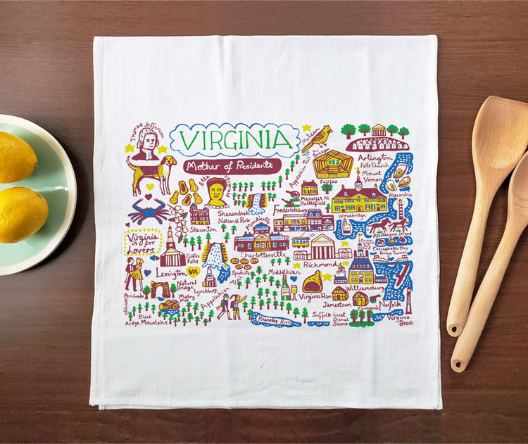 Statescapes: Virginia Towel