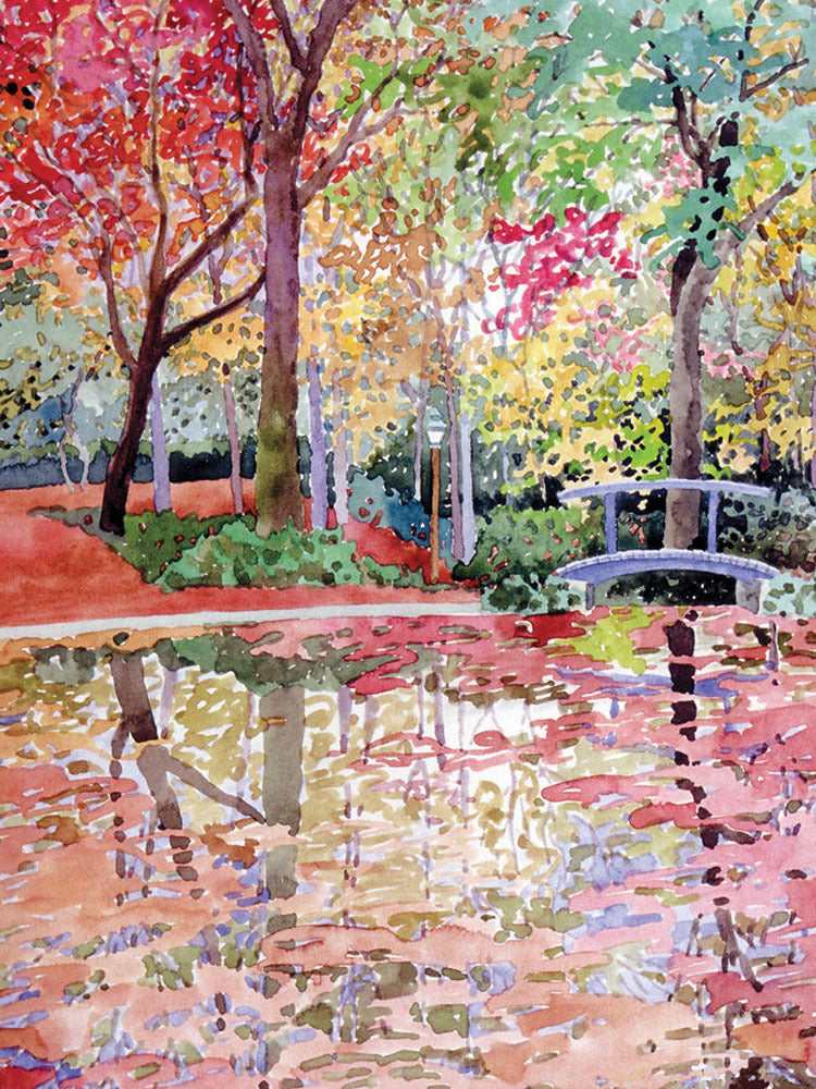 Autumn Reflections Card