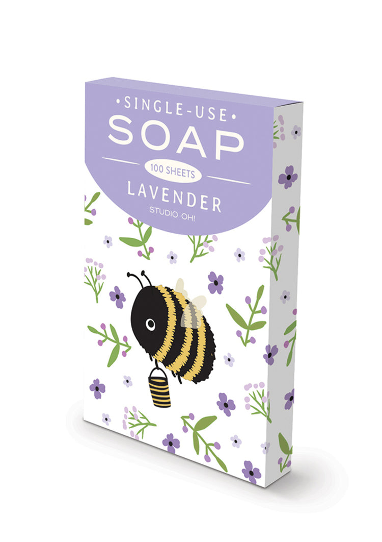 Buzzy Bees Instant Soap Sheets Box