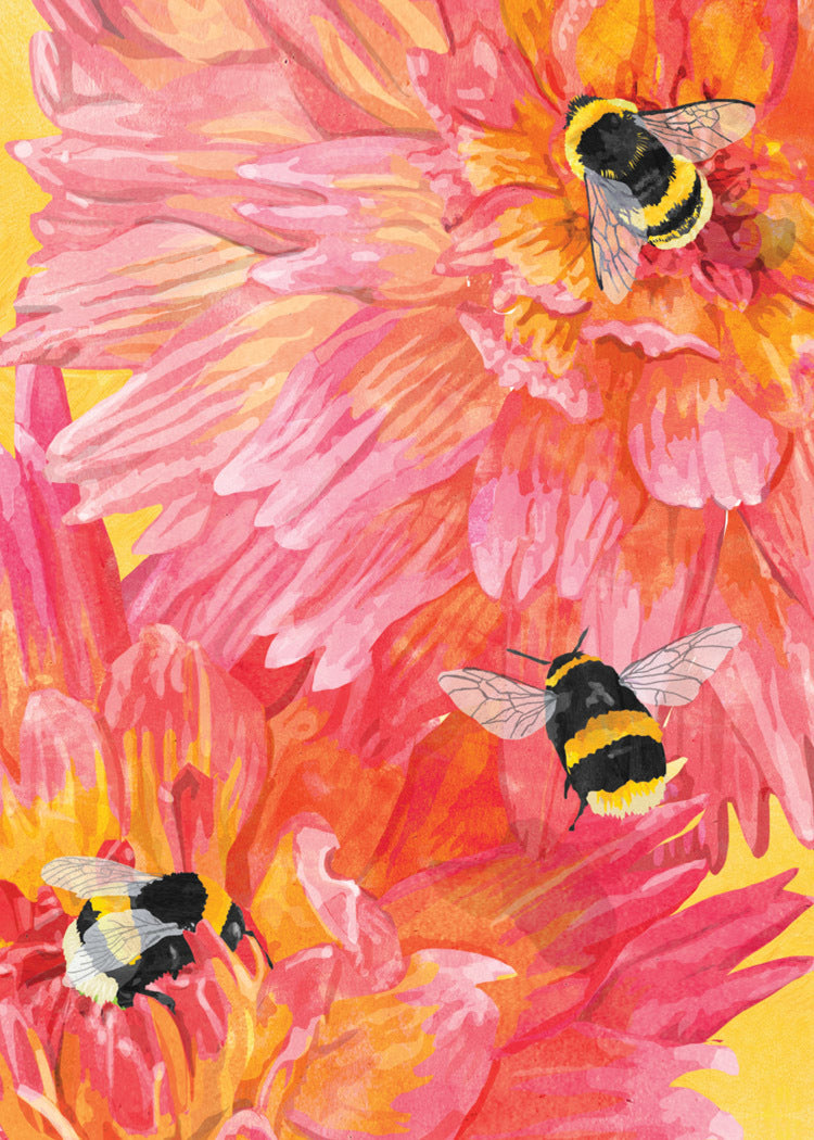 Bumblebees Card