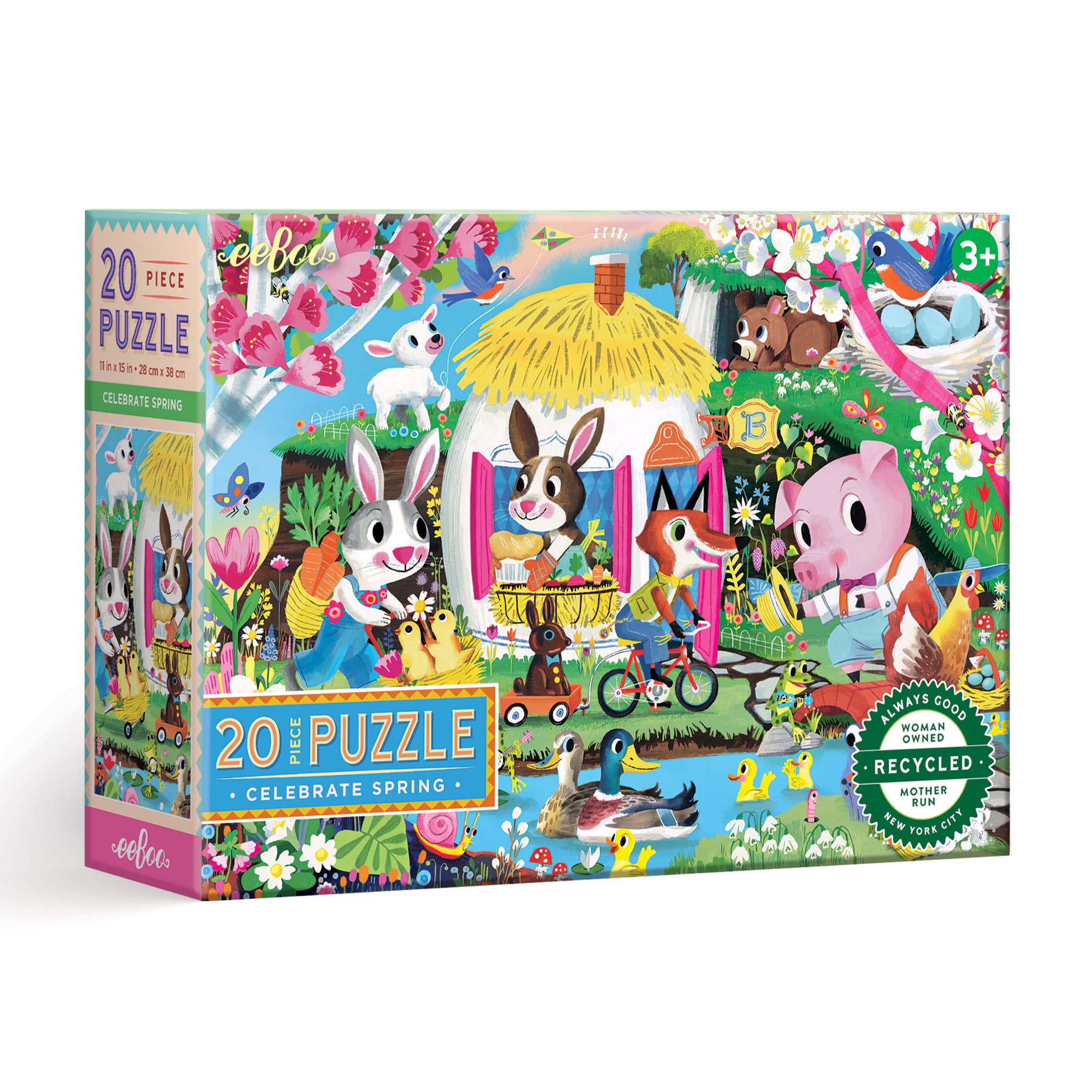 Spring Paper Puzzle Celebrate Spring Puzzle - 20pc – Allport Editions