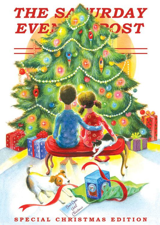 Rockwell Christmas Holiday Card