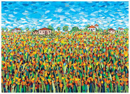 Field of Flowers Card