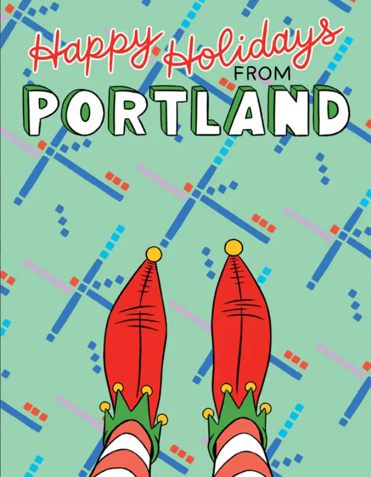 Portland Happy Holidays Card
