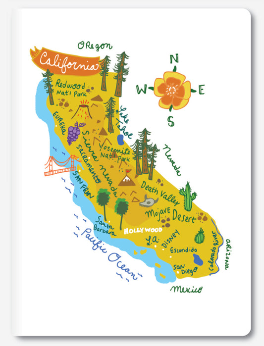 Hello: California Notebook