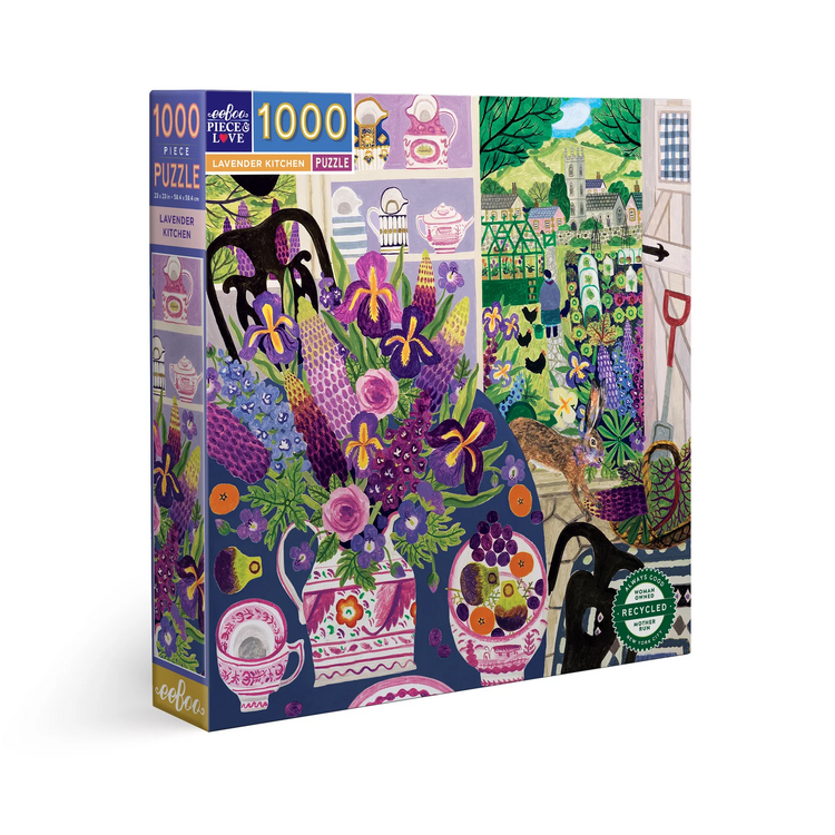 Lavender Kitchen Square Puzzle - 1000pc