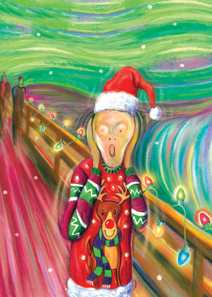 The Scream Holiday Card