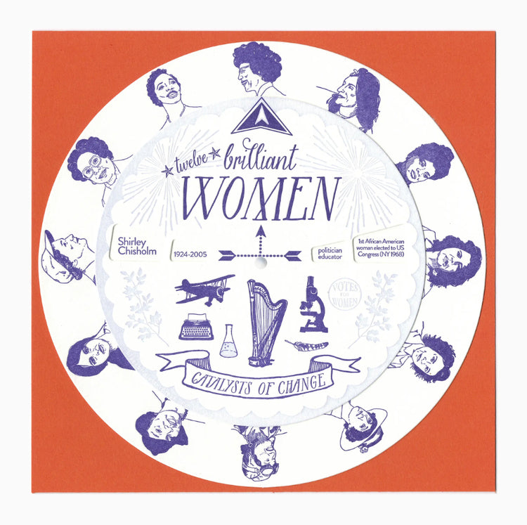 Brilliant Women Spinner Card