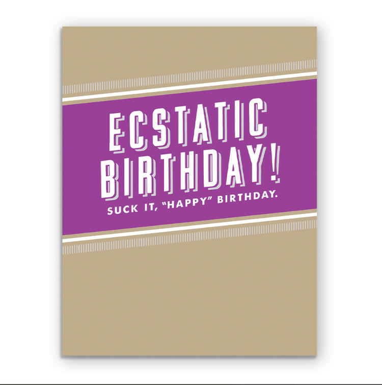 Ecstatic Birthday Card – Allport Editions