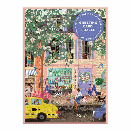 Spring Street Puzzle Card