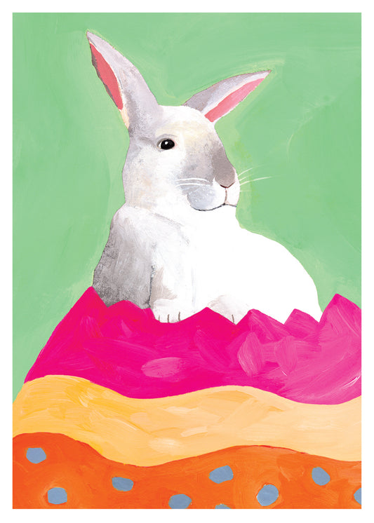 Hatched Bunny Card