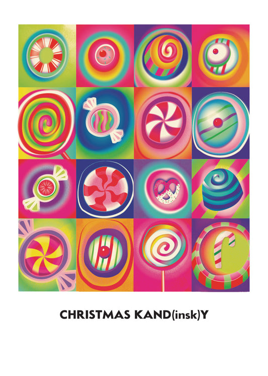 Christmas Kand(insk)y Holiday Card