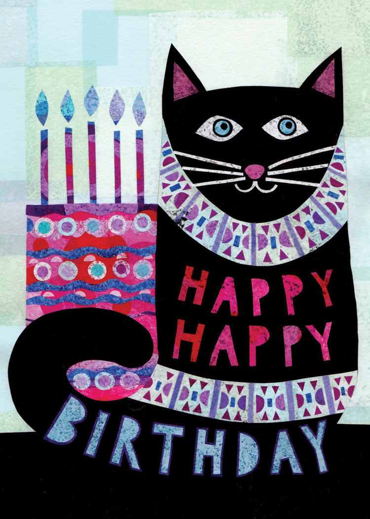 Happy Cat Card