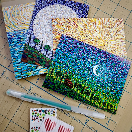 Sun and Moon Card Set