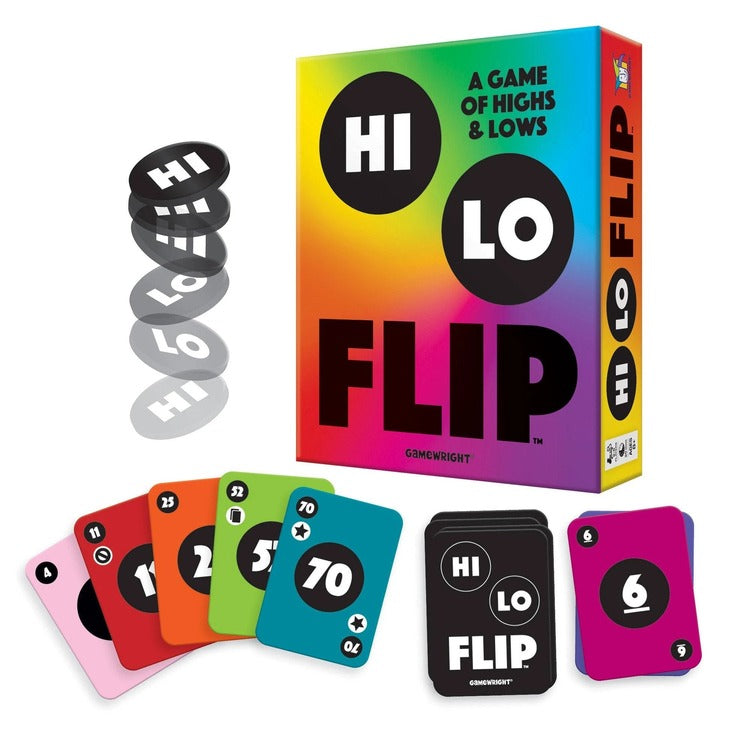 Hi-Lo Flip Card Game