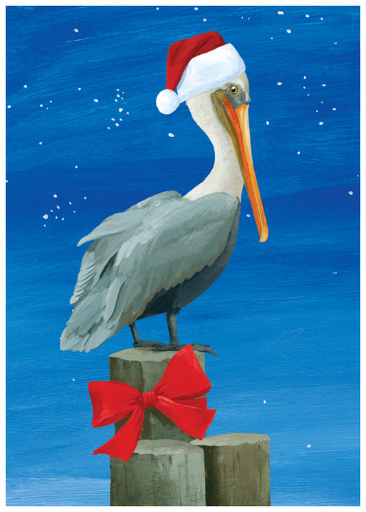 Pelican Present  Holiday Card