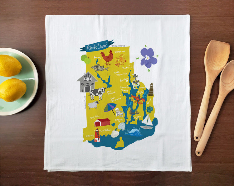 Hello: Rhode Island Towel