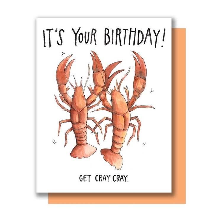 Cray Cray Birthday Card