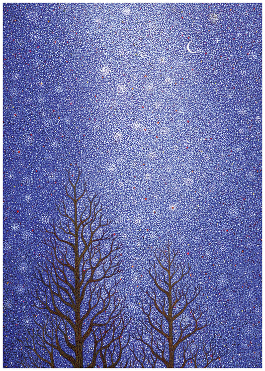 Snowfall (Winter Trees) Holiday Card