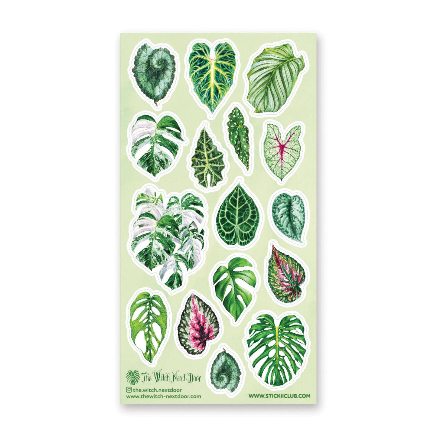 Gorgeous Greens Sticker Sheet