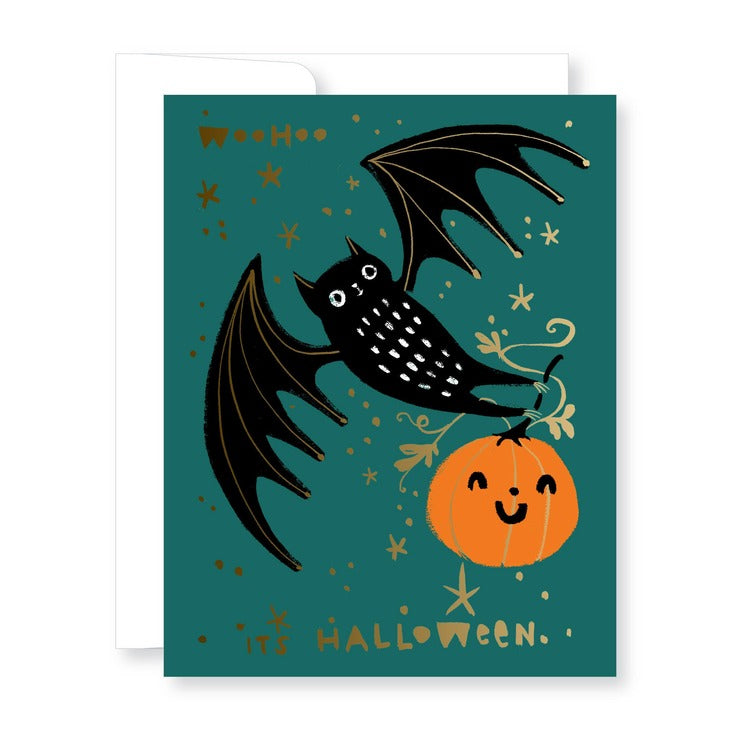 Bat & Pumpkin Halloween