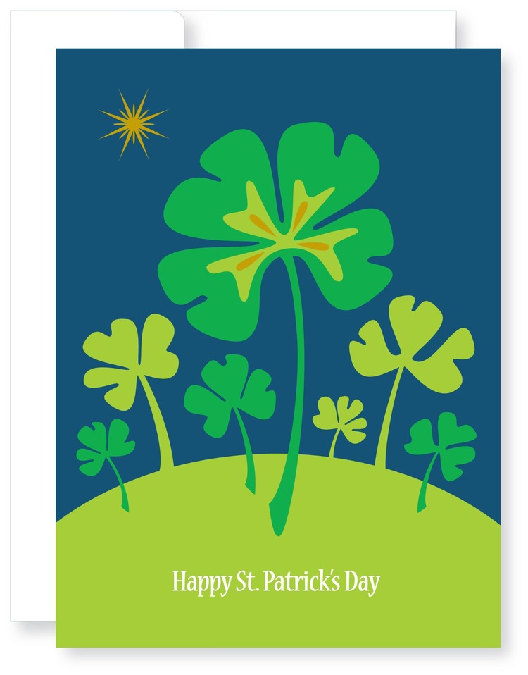 Luck O' The Irish Card