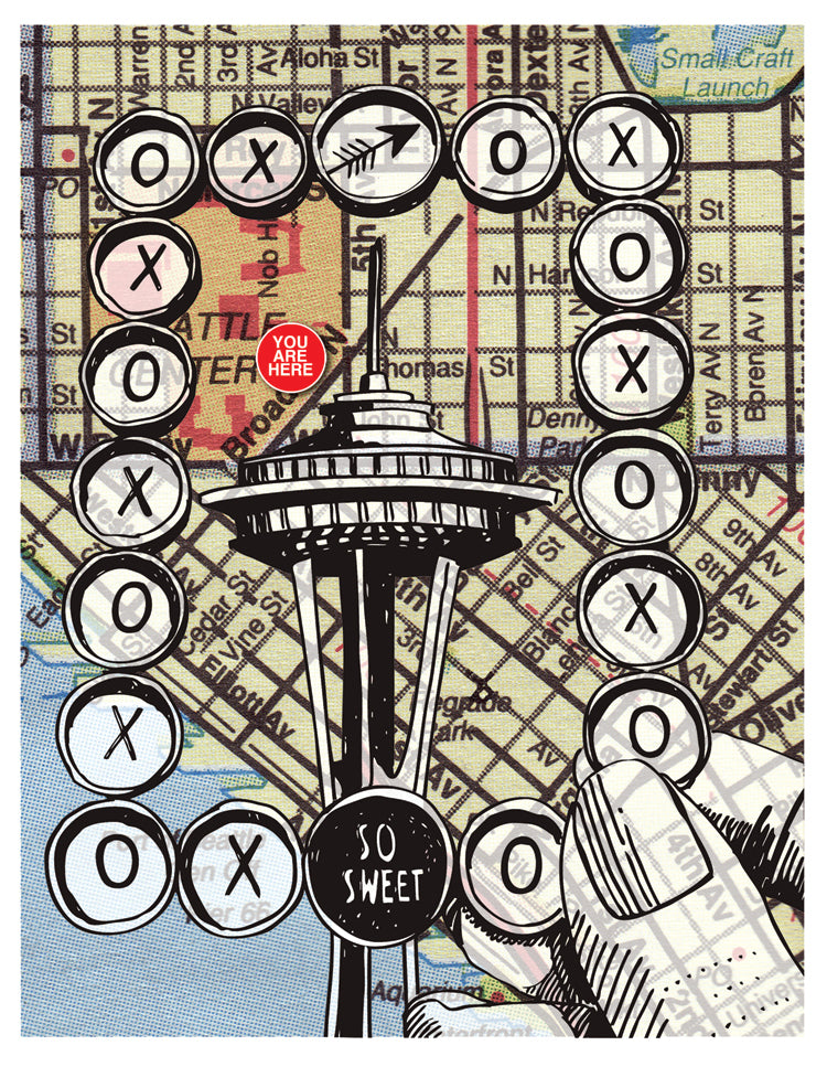 A Picture of Seattle Card