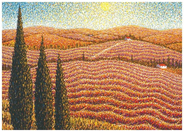 Autumn Vineyard Card