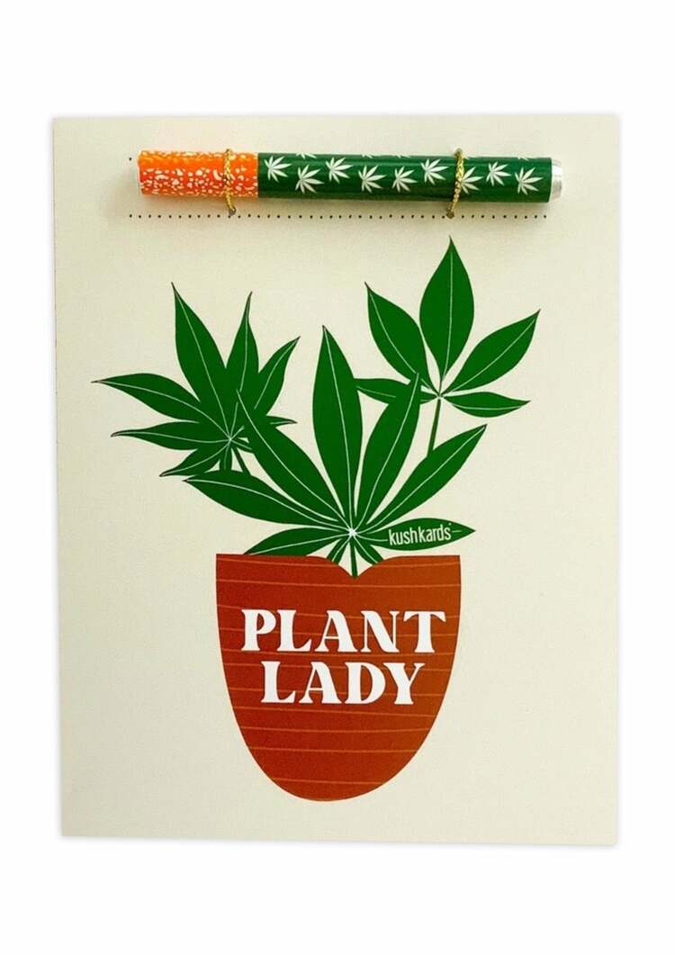 Plant Lady One-Hitter Card